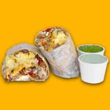 Carne Asada & Bacon Burrito