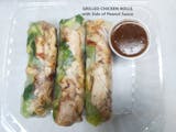 Grilled Chicken Rolls