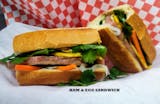 Spam & Egg "Banh Mi" & Drink