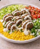 Falafel Over Rice
