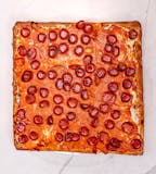 Spicy Vodka Pepperoni Square Pizza