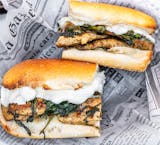 1. Grilled Chicken, Broccoli Rabe, & Fresh Mozzarella Hero
