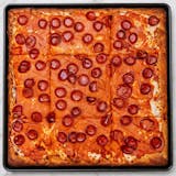 Spicy Vodka Pepperoni Square Pizza