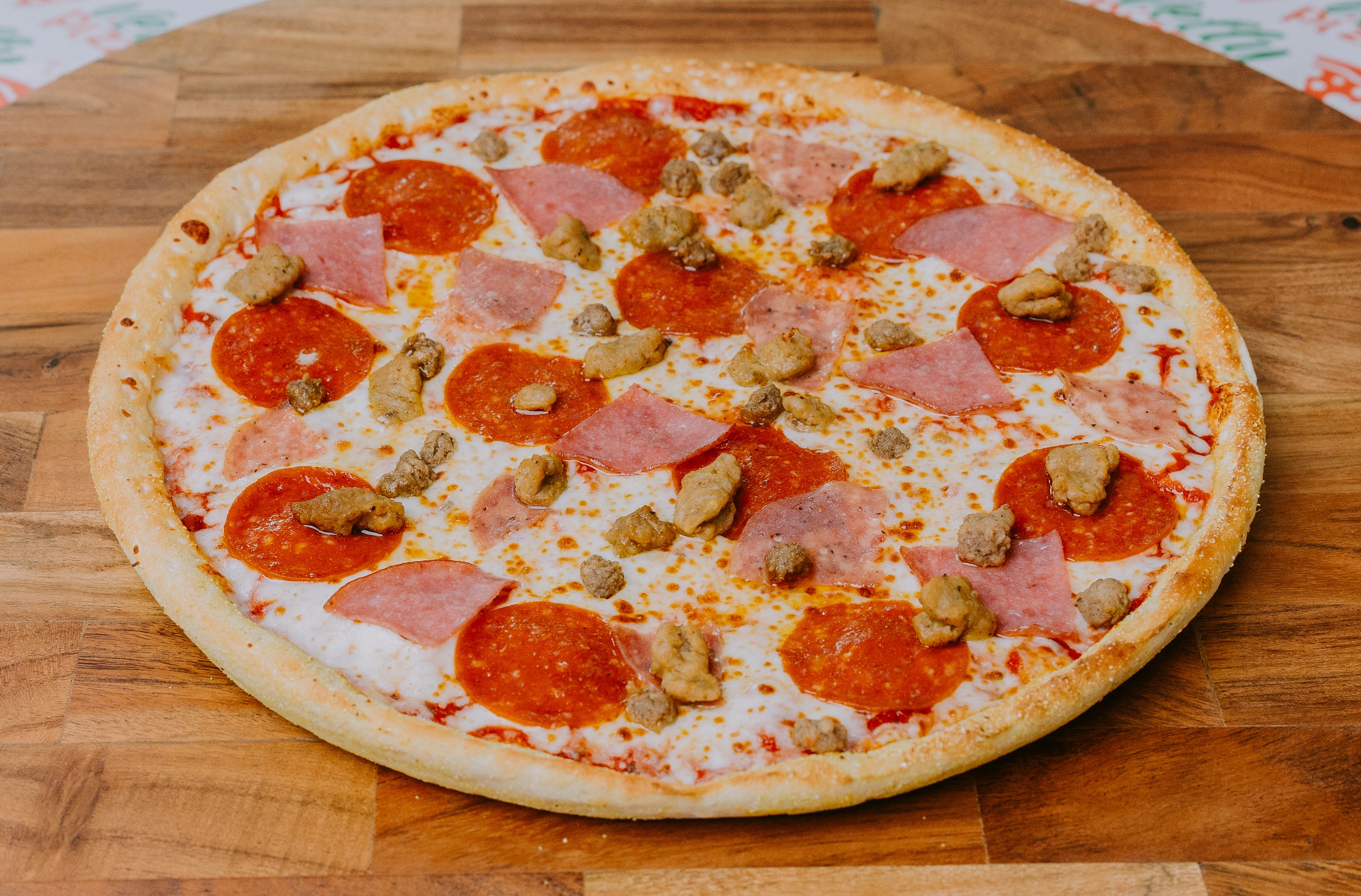 All Meat Pizza
