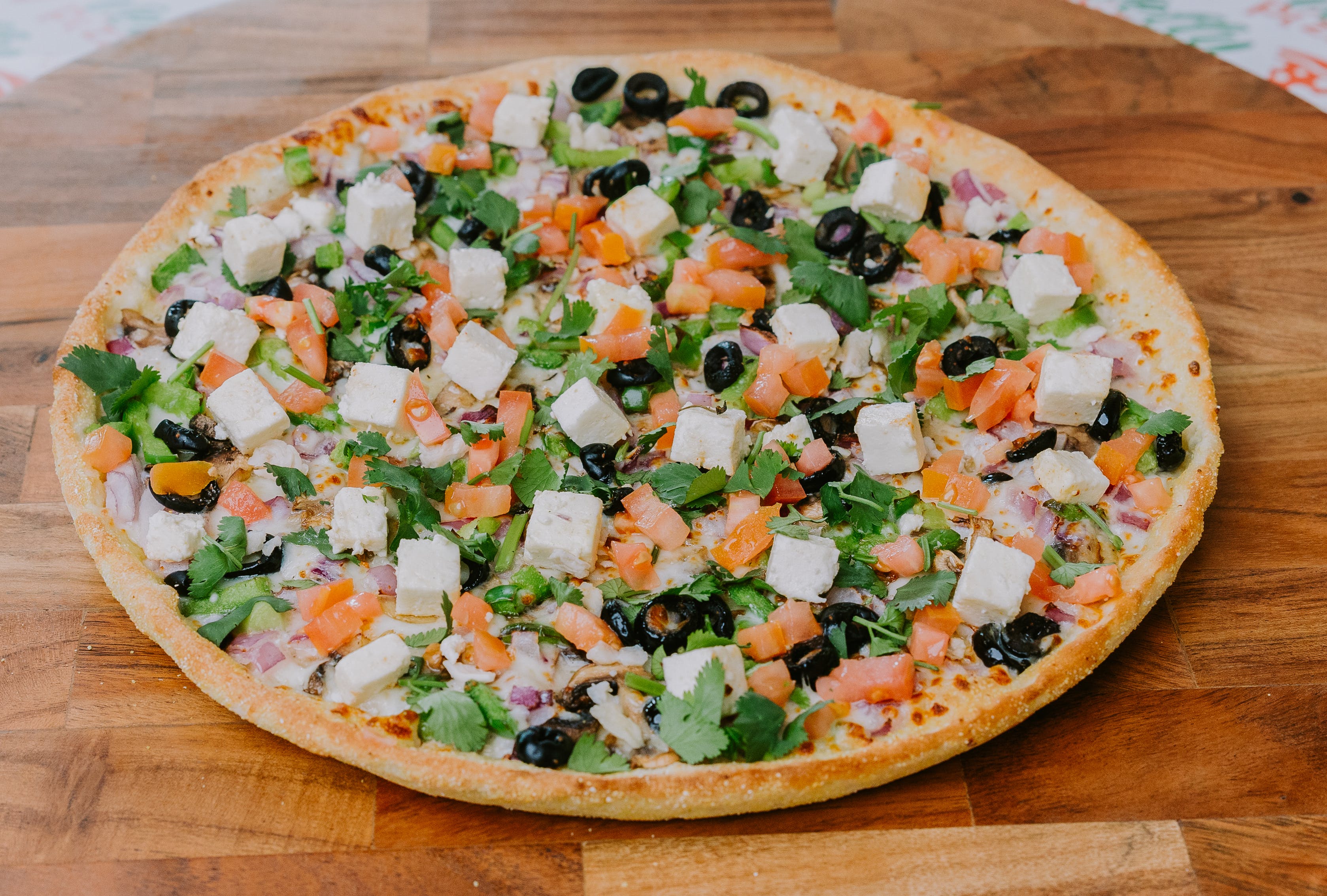 Paneer Veggie Pizza