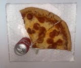 2 Pepperoni Slices With 1 Can Soda Special