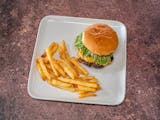 Smash Burger With Fries