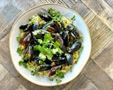 Capellini with Mussels