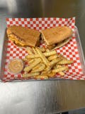 Fried Fish Filet Sandwich W/ Coleslaw