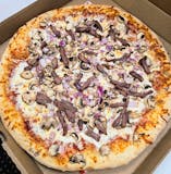 Philly Cheesesteak Pizza