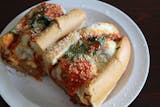 Meatball Parmesan Sandwich