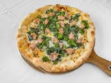 Sourdough Pizza with Broccoli Rabe & Sausage