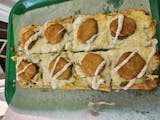 Fried Pickle Flatbread Pizza