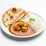 Paneer Makhani with Naan & Rice Wednesday Special