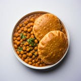 Chickpeas Curry with 4 Puri Thursday Special