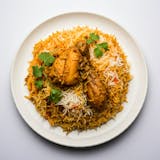 Chicken Biryani with Chutney Raita Friday Special