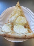 White Pizza Slice