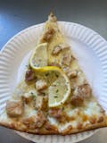 Chicken  francese pizza slice