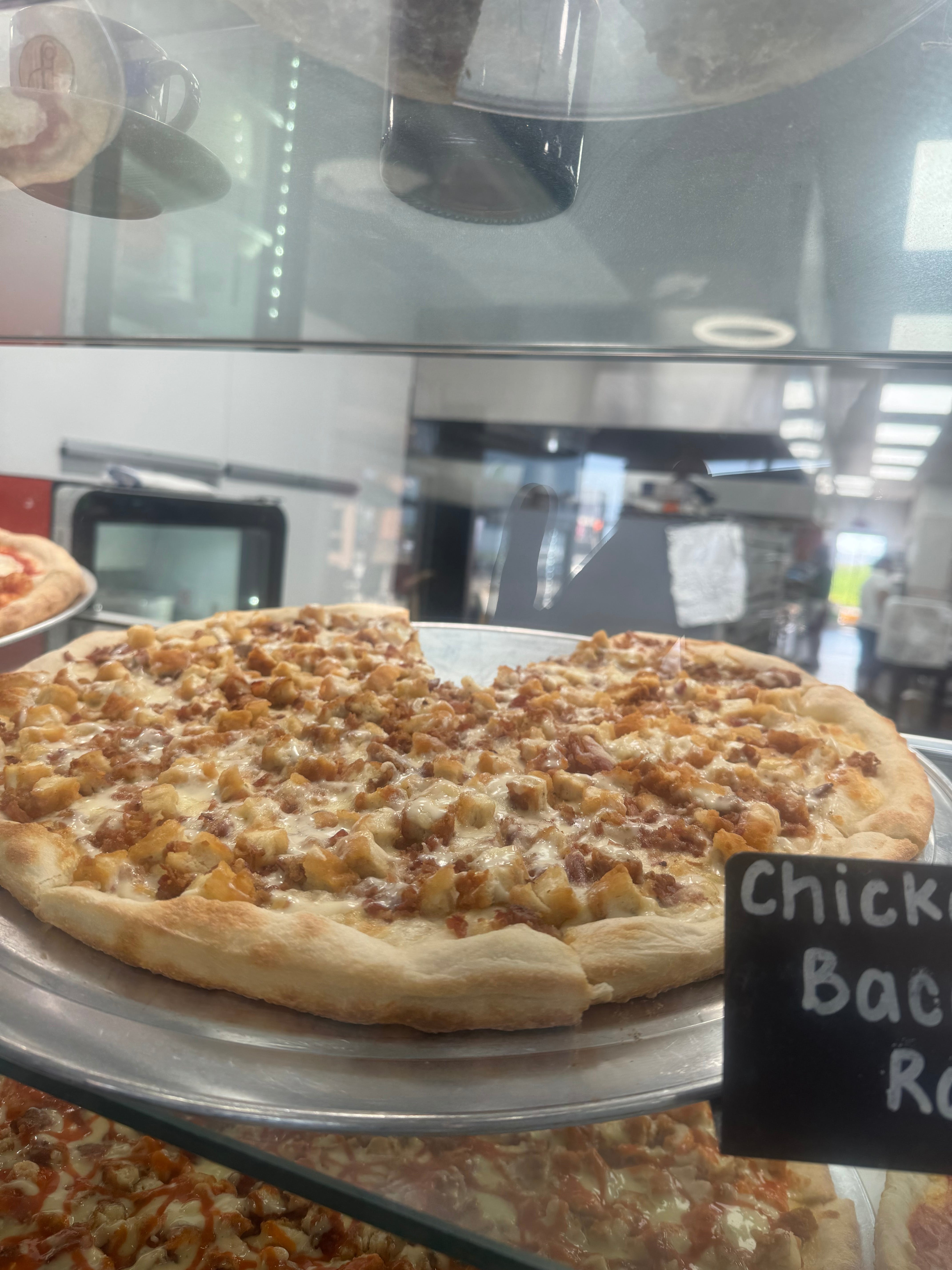 Chicken Bacon Ranch Pizza