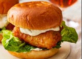 Fried Fish Filet Sandwich Lunch