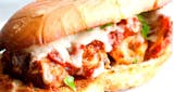 Meatball Parmigiana Combo Sandwich Lunch