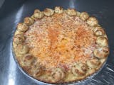 Garlic knot pizza