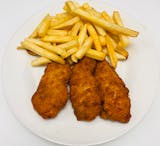 Kid's Chicken Tender with fries