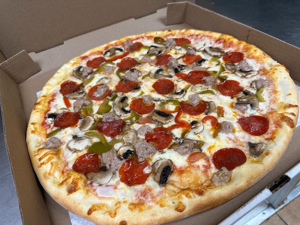 The Works Special Pizza