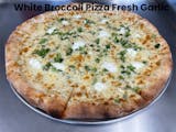 White Broccoli Ricotta & Fresh Garlic Pizza