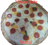 7 Cheese White Pizza