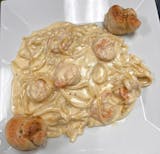 Fettuccine Alfredo with Shrimp