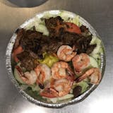 Chicken, Steak Tip & Shrimp Salad