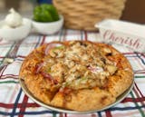 Roasted Garlic Chicken Pizza