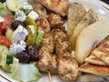 Opa Chicken Souvlaki Platter