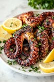 Charcoal Grilled Octopus