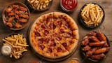 X-Large Specialty Pizza, Fries & 6 Wings Special