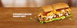 Chicken Hero with Bacon & Ranch Dressing