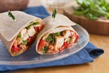 Grilled Chicken Wrap with Roasted Peppers & Fresh Mozzarella