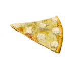 White Pizza Slice