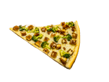 Chicken Broccoli Pizza Slice