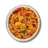 Pasta with Sausage, Peppers, Onions & Parmesan