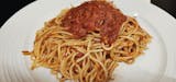 Spaghetti with Marinade Sauce