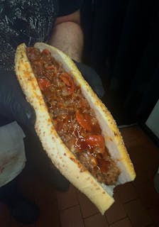 Pepperoni Hot Honey Cheesesteak Sandwich