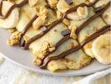 Banana Nutella Crepes Breakfast