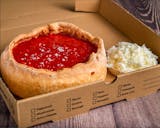 Cheese Chicago deep dish Pizza