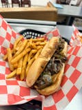 Steak & Cheese Sub W/ Fries