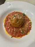 Arancini Rice Ball with Side of Marinara Sauce