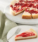 Strawberry Swirl Cheesecake
