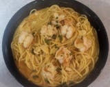 Linguini with Shrimp Scampi