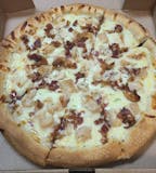 Small Pizza Of The week....chicken bacon alfredo